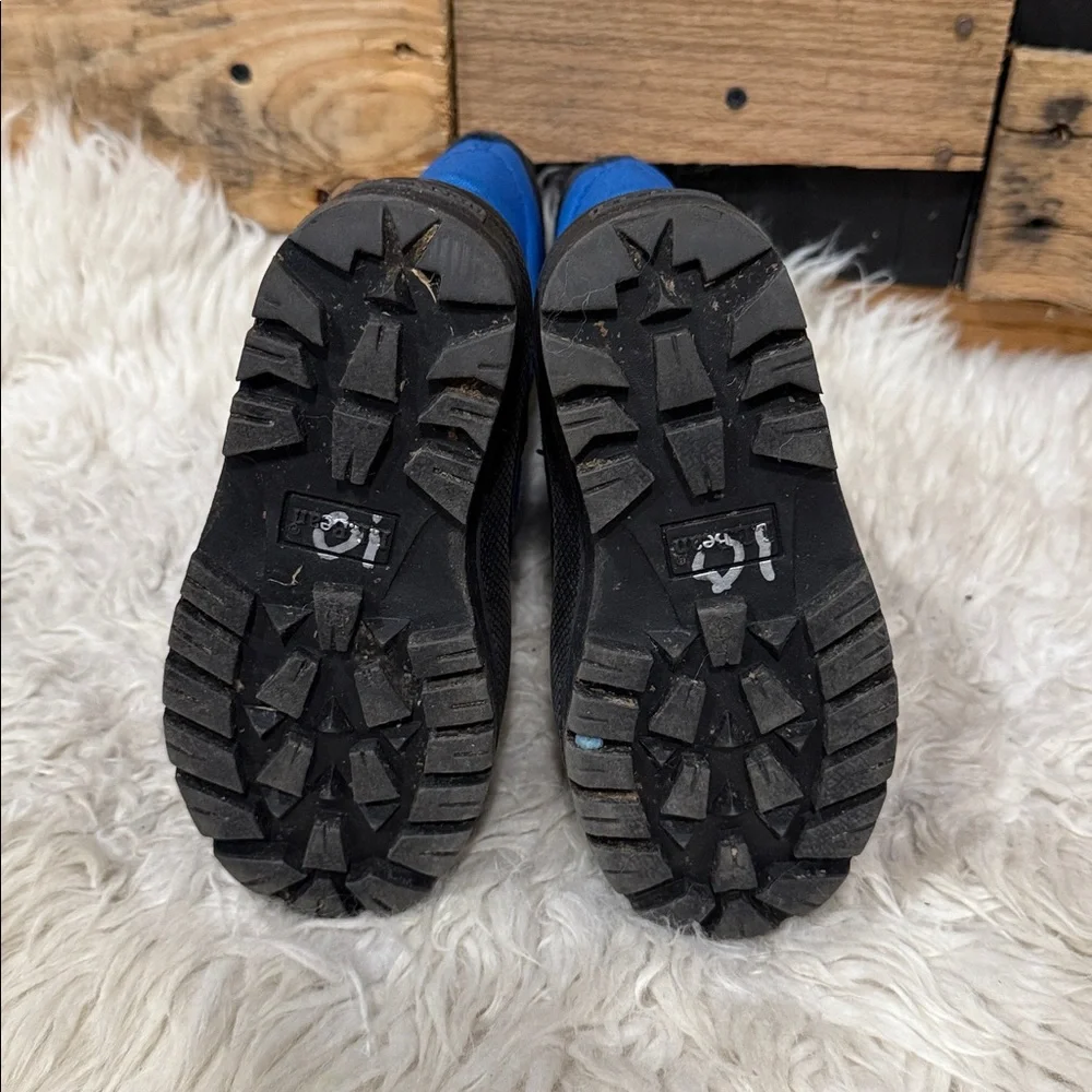L.L.Bean Kids' Northwoods Boots in royal‎ blue and black Size 10